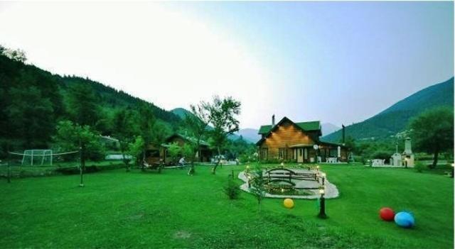 Gasthaus Agroktima Armonia Karpenísion Exterior foto